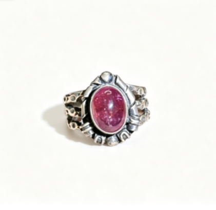 Pink Tourmaline Vintage Ring