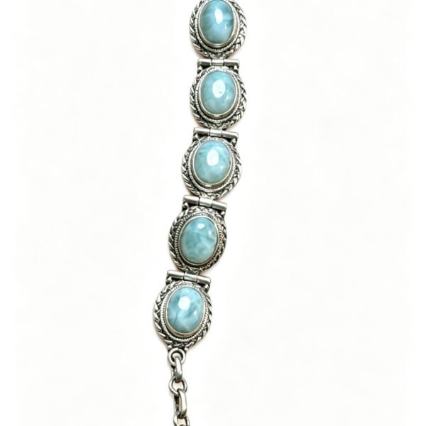 Larimar Vintage 925Silver Bracelet