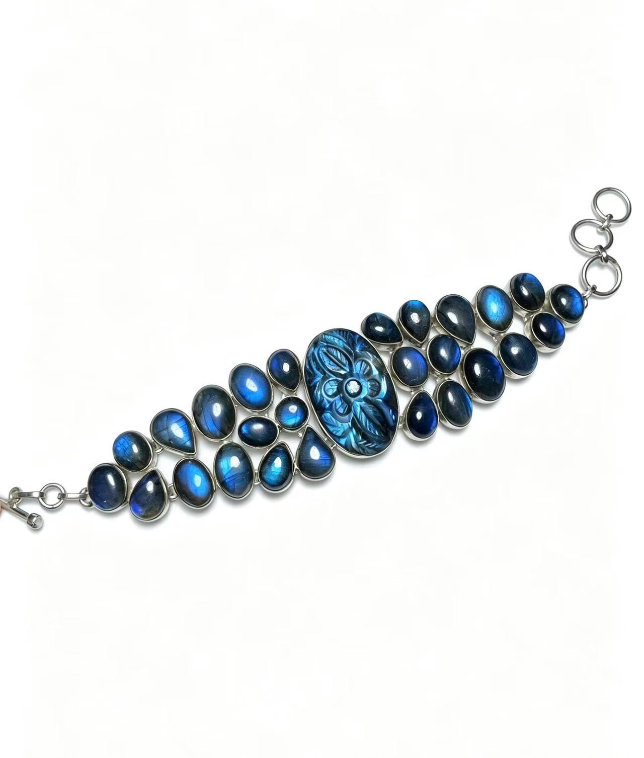 Vintage Labradorite Bracelet