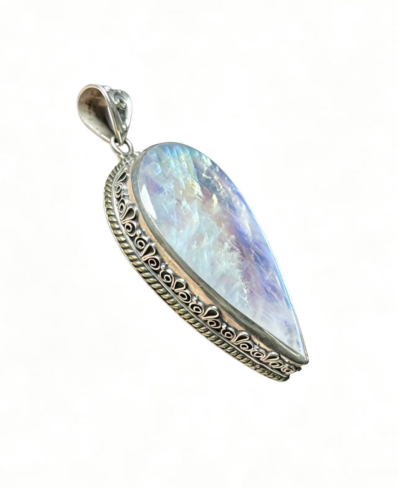 Second image of Vintage Moonstone Pendant