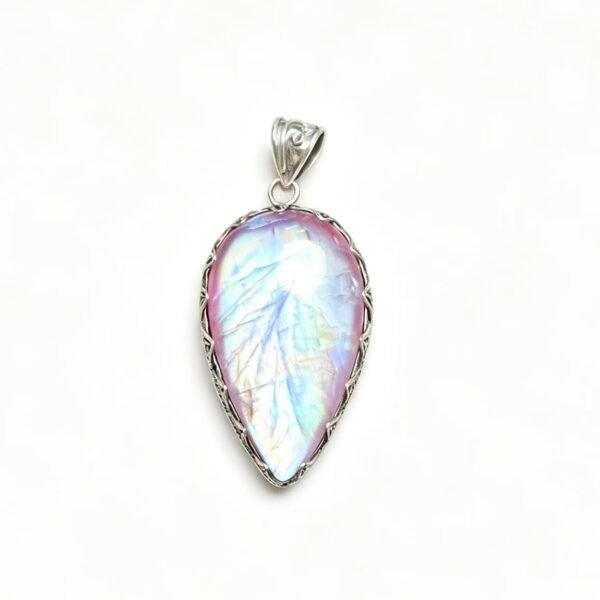 Vintage Pink Moonstone Pendant