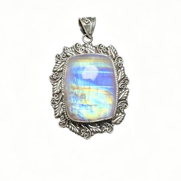 Vintage Pink Moonstone Pendant